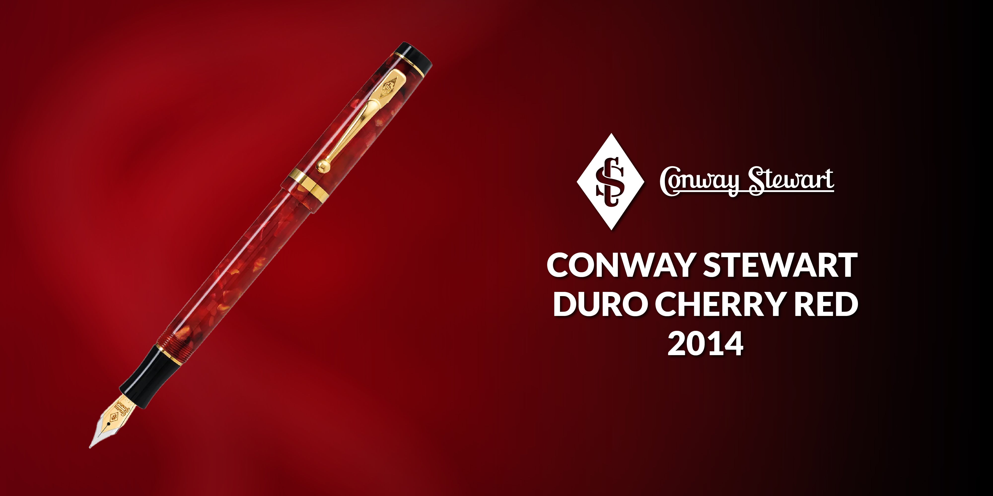Conway Stewart Duro Cherry Red, 2014 - Conway Stewart Conway Stewart Duro Cherry Red, 2014 - Conway Stewart