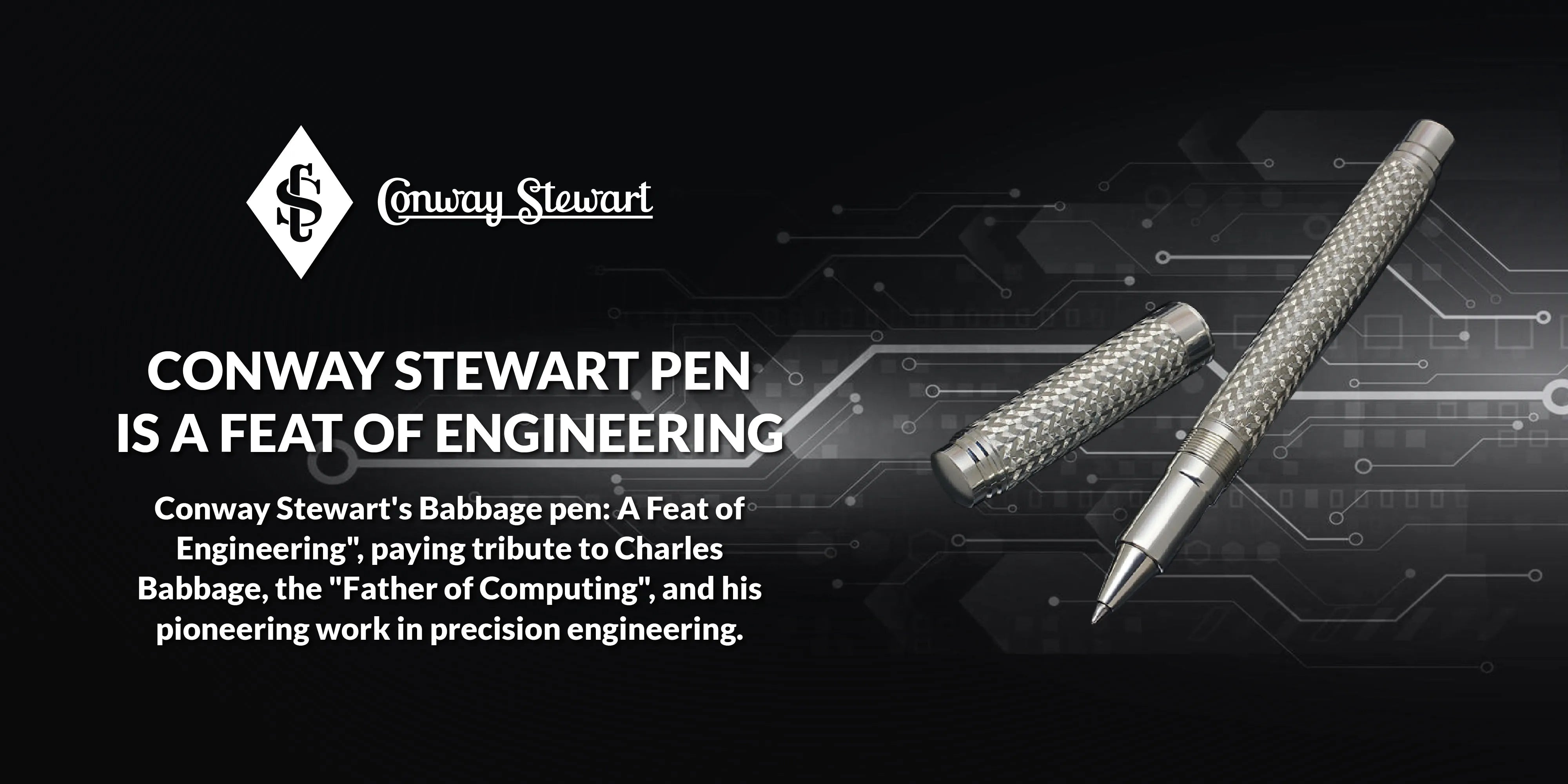 Conway Stewart Pen is a Feat of Engineering, 2008 Conway Stewart Pen is a Feat of Engineering, 2008
