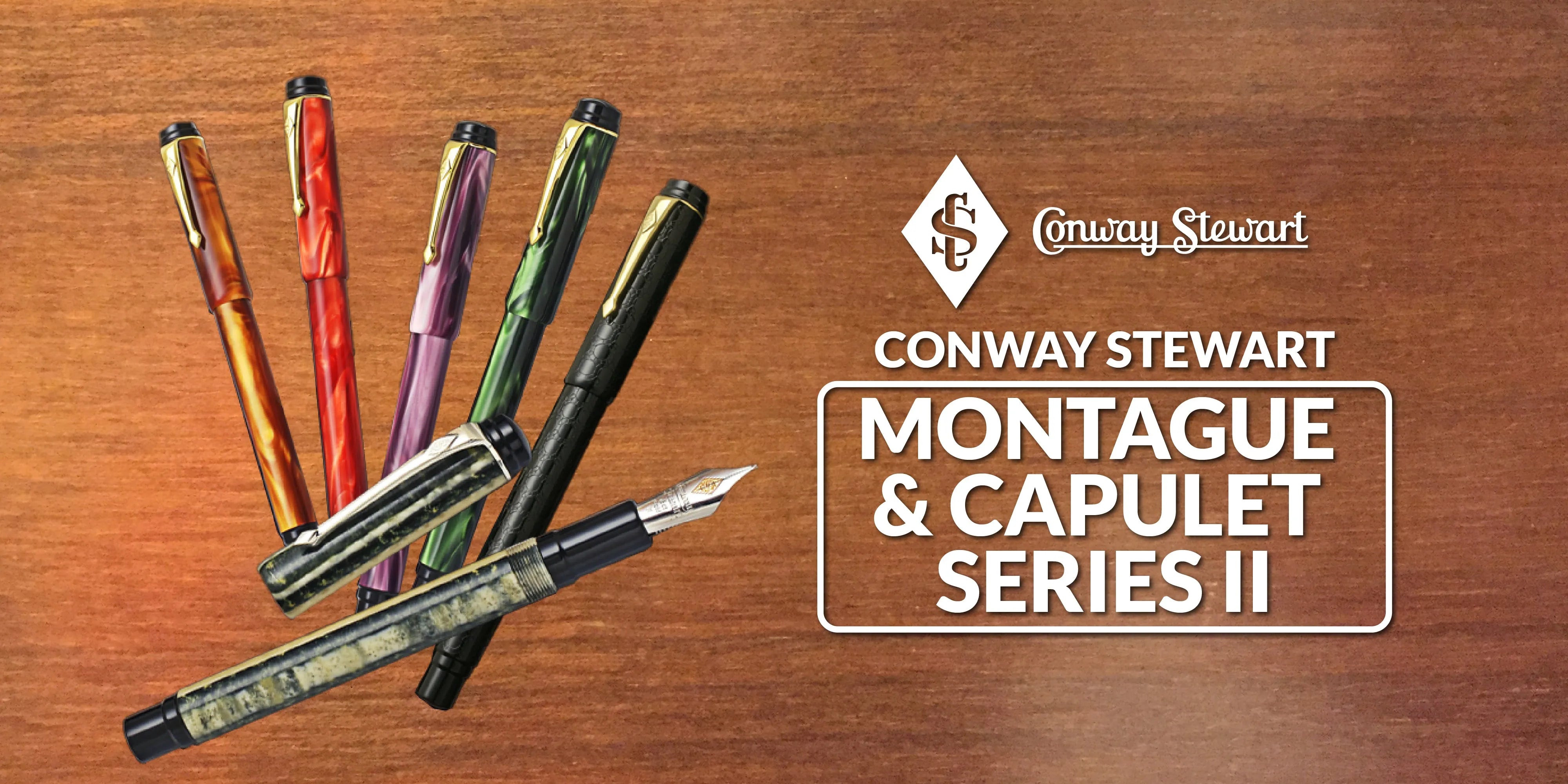 Conway Stewart Montague and Capulet Series II Conway Stewart Montague and Capulet Series II
