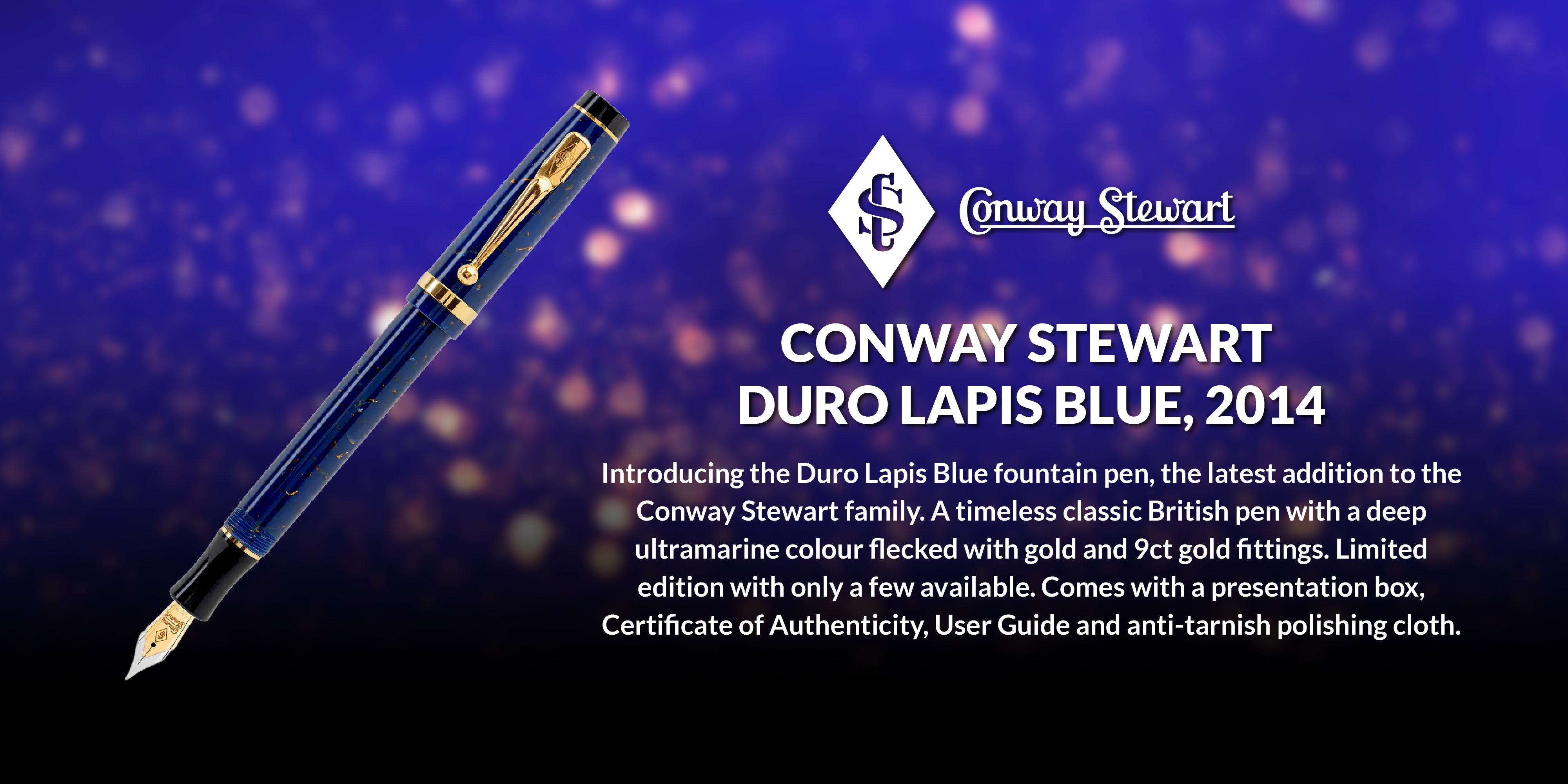 Conway Stewart Duro Lapis Blue, 2014 - Conway Stewart Conway Stewart Duro Lapis Blue, 2014 - Conway Stewart