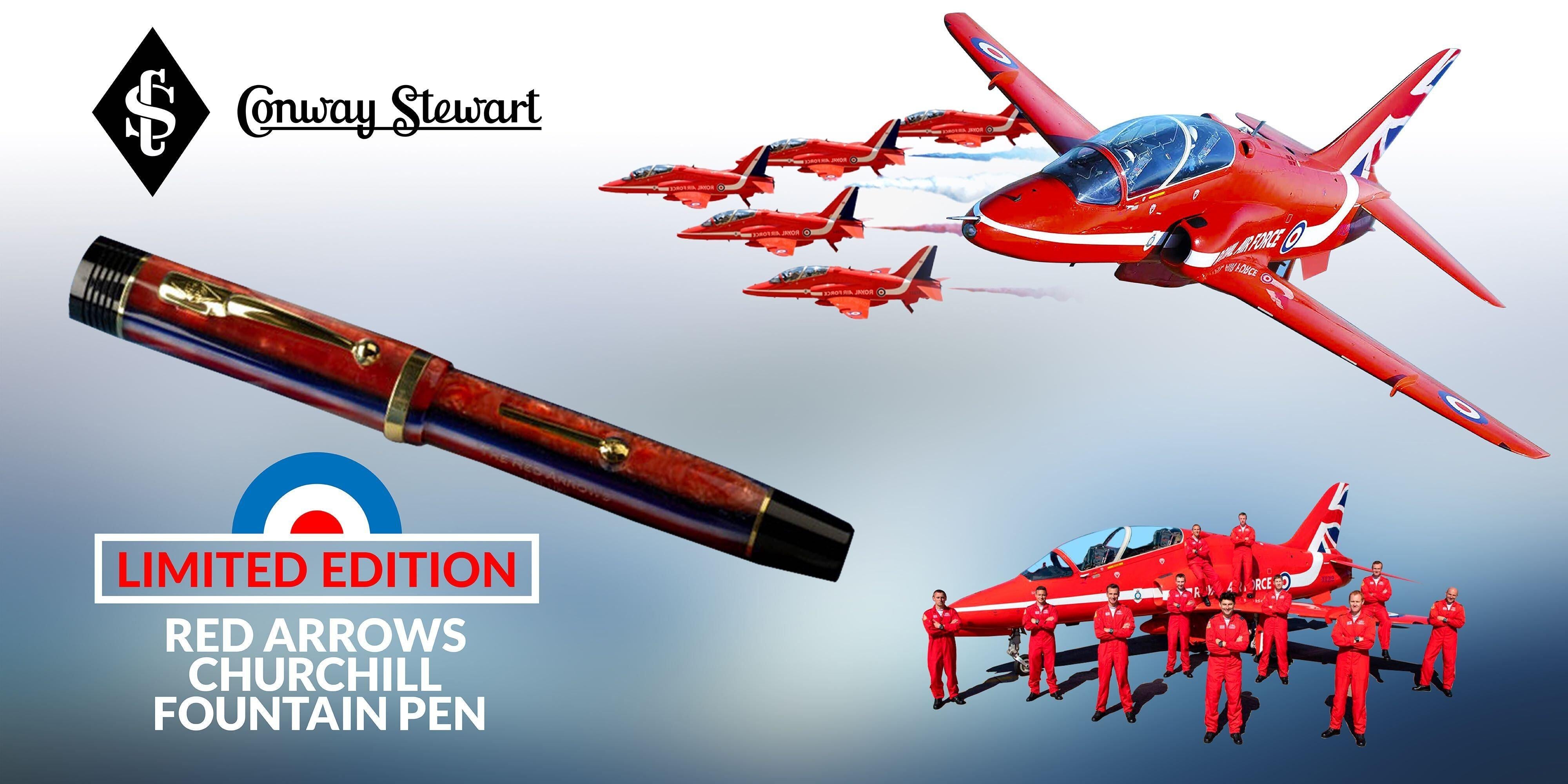 Red Arrows Commemorative Pen, 2006 conwaystewart.com Red Arrows Commemorative Pen, 2006 conwaystewart.com