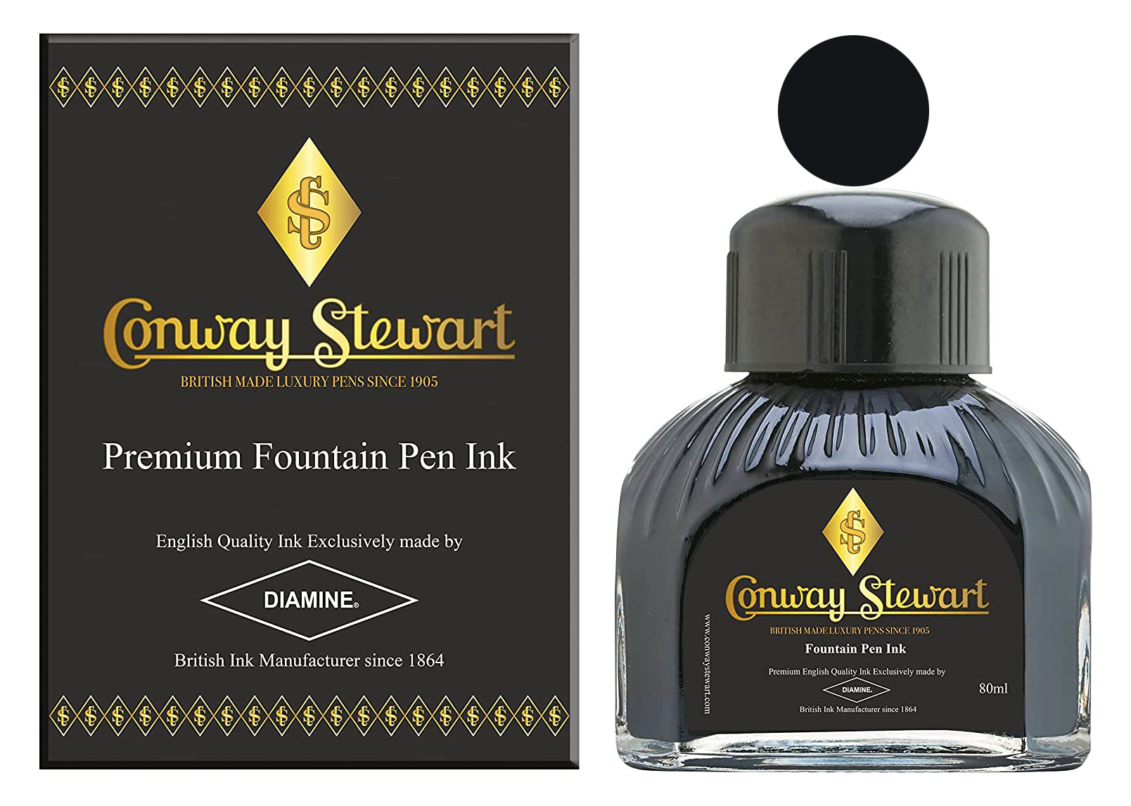 Encre de bouteille de stylo plume Conway Stewart Encre de bouteille de stylo plume Conway Stewart