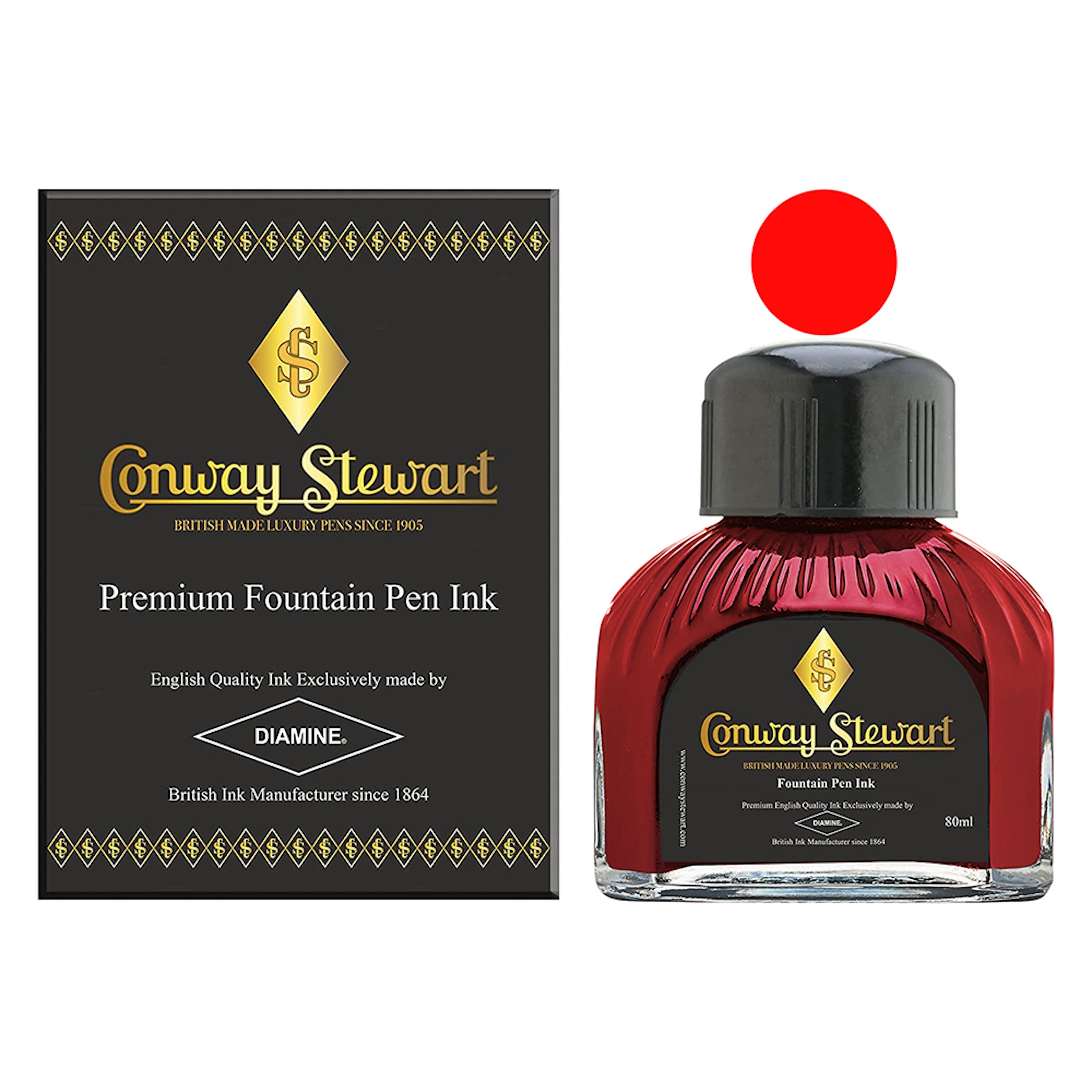 Encre de bouteille de stylo plume Conway Stewart Encre de bouteille de stylo plume Conway Stewart
