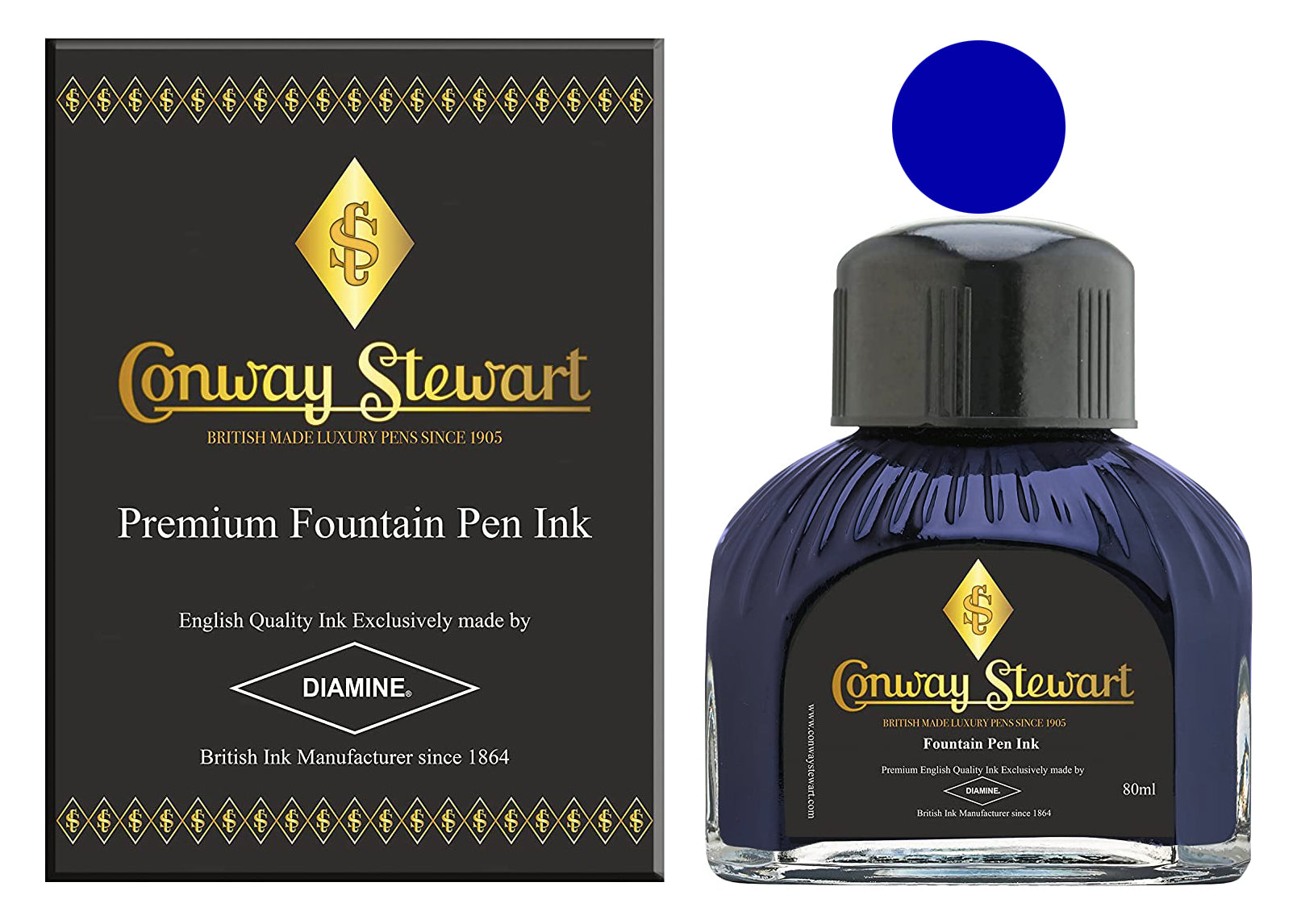 Encre de bouteille de stylo plume Conway Stewart Encre de bouteille de stylo plume Conway Stewart