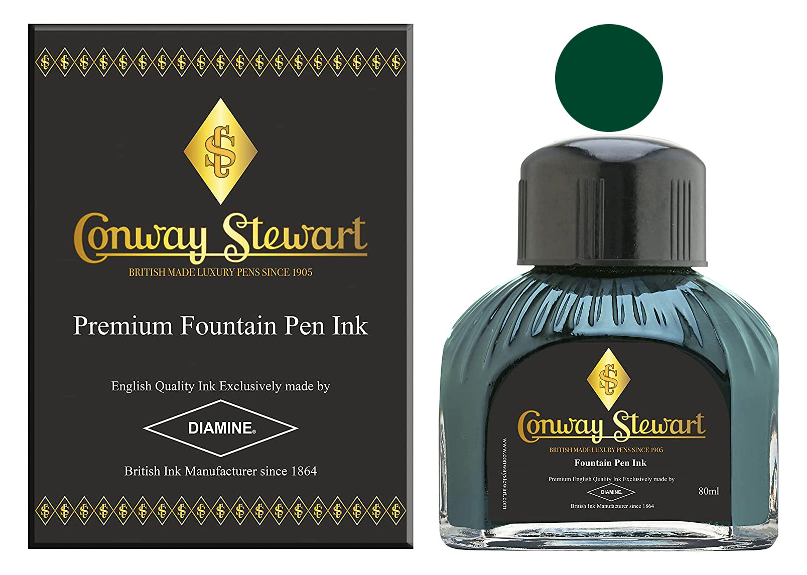 Encre de bouteille de stylo plume Conway Stewart Encre de bouteille de stylo plume Conway Stewart