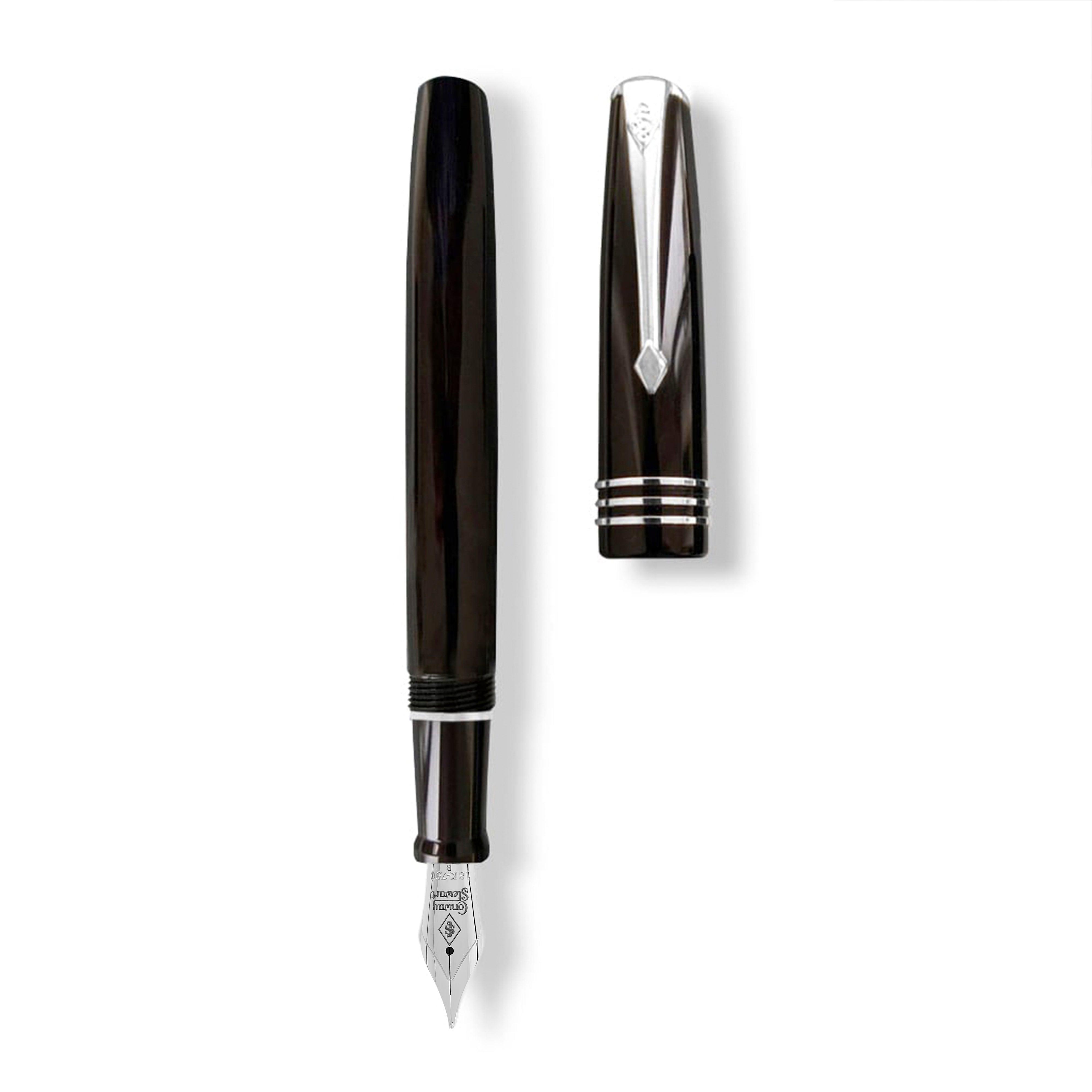 Conway Stewart Series 58 Classic Black Silver conwaystewart.com Conway Stewart Series 58 Classic Black Silver conwaystewart.com