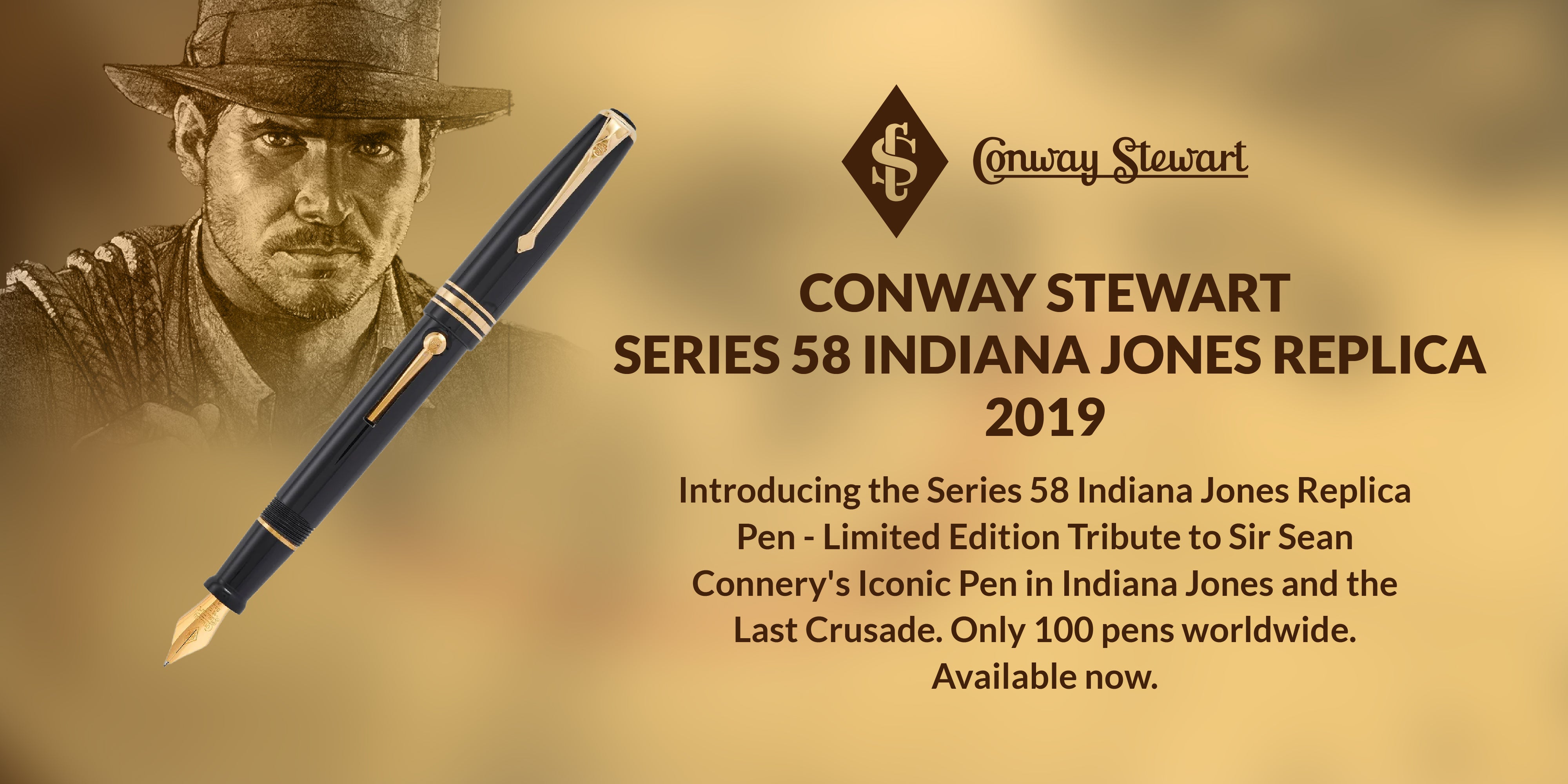 Conway Stewart Series 58 Indiana Jones Replica, 2019 - Conway Stewart