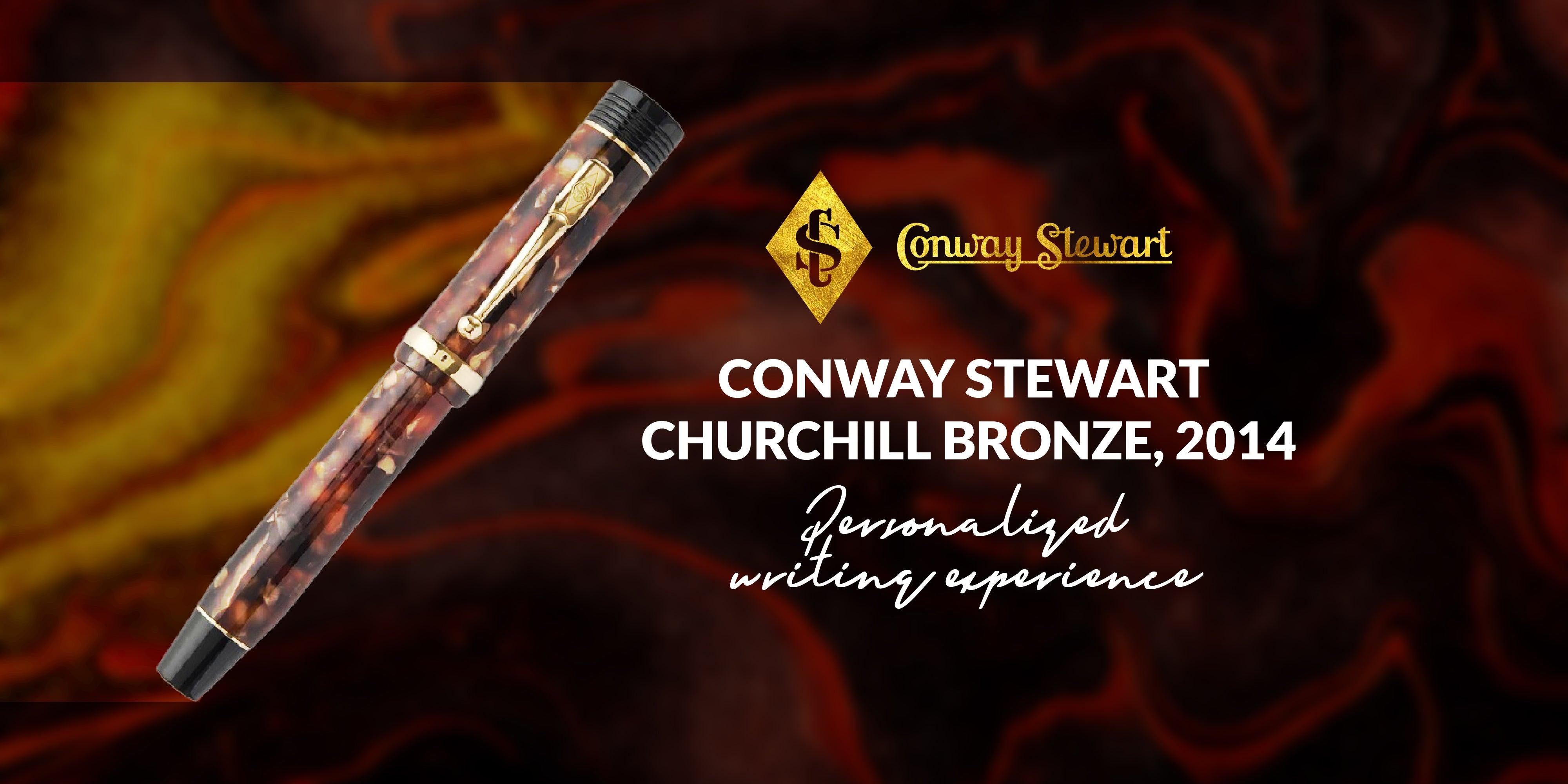 Conway Stewart Churchill Bronze, 2014 - Conway Stewart