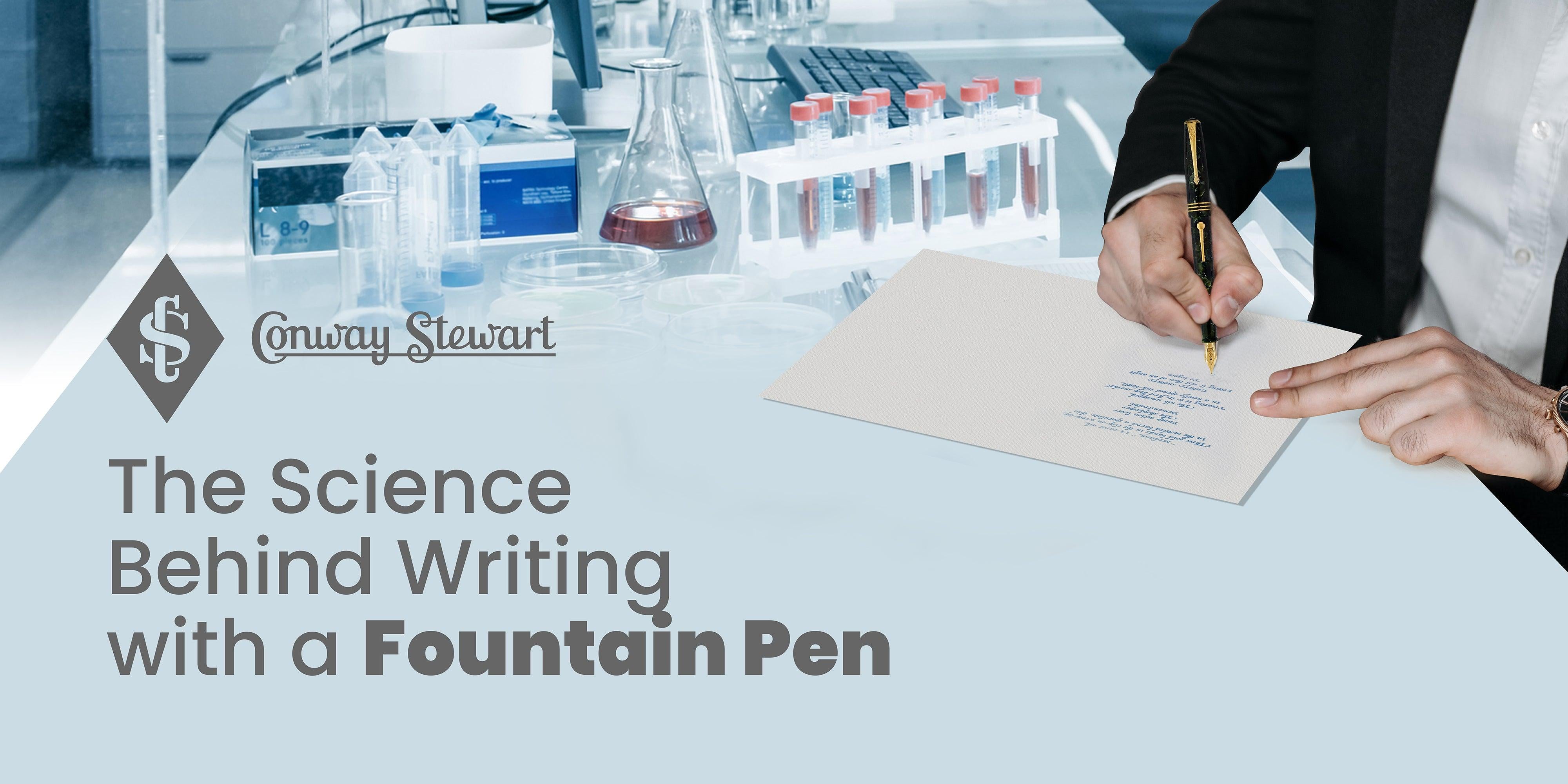 The Science Behind Writing with a Fountain Pen: A Focus on Conway Stewart Models conwaystewart.com