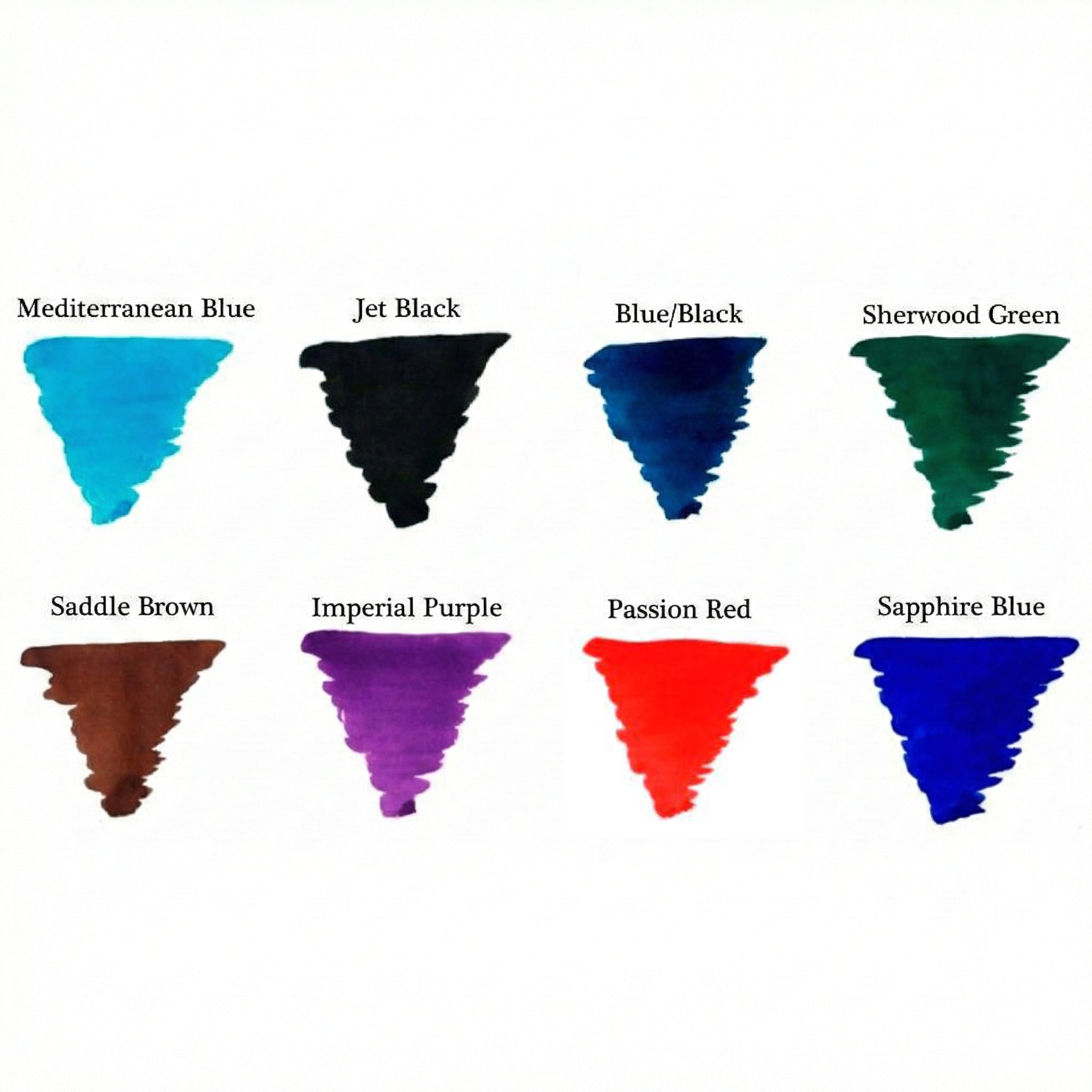 Cartouches d'encre pour stylo plume Conway Stewart (lot de 6)