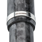 Close-up of the sterling silver band hallmark on the Churchill Silver Storm