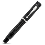 D-Day 80th Anniversary Poppy Pen rollerball capped, black acrylic with sterling silver fittings
