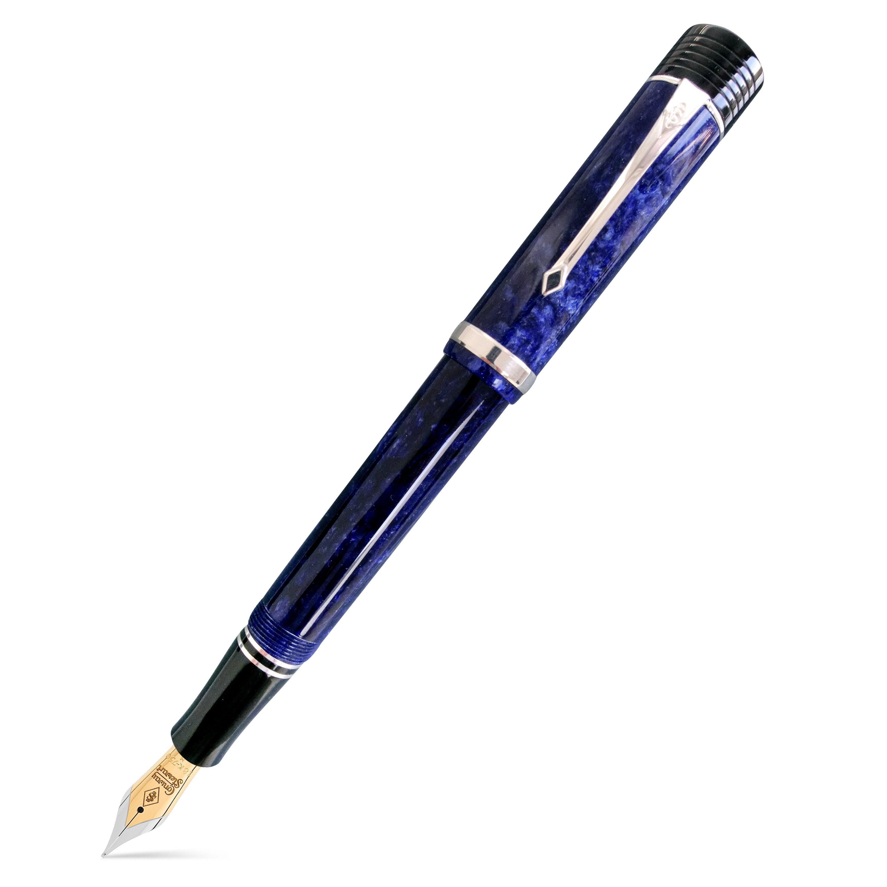 Conway Stewart Churchill Blue Stardust conwaystewart.com